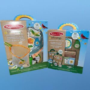 NIP Melissa & Doug Let's Explore Critter Net & Scavenger Hunt Play Sets Ages 3-6
